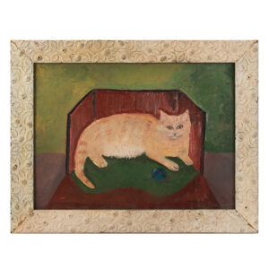 Cat, Folk Art Painting Inventory Thumbnail