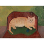 809-109_2_Painting-Cat-on-Red-Sofa-Oil-on-Canvas.jpg