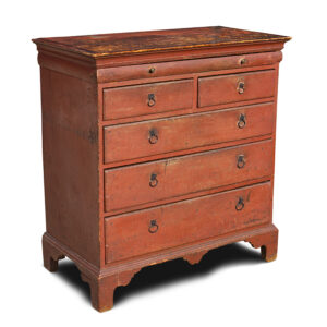 18th Century Chest of Drawers, Original Surface History & Iron Hardware Inventory Thumbnail