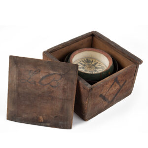Compass from the Robert Edwards Whaleboat of New Bedford Inventory Thumbnail
