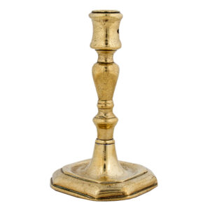 French Louis XIV Brass Candlestick Inventory Thumbnail