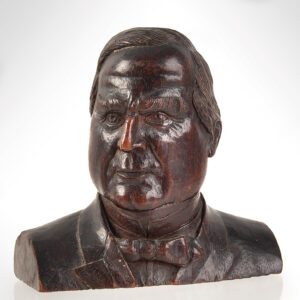 Carved Bust, President William McKinley (1843-1901) Inventory Thumbnail