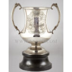 Silver, Sterling, Two Handled Cup_on stand_232-261