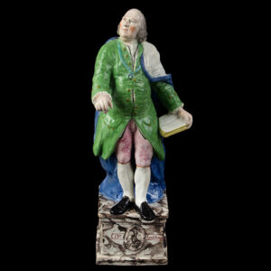 Figure of Benjamin Franklin, Known Ralph Wood Type Inventory Thumbnail