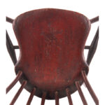 410-251_5_Bowback-Windsor-Chair,-Sculptural,-Red