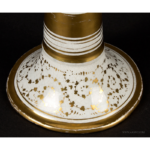 Fire-Trumpet,-White,-Gold-Gilt-Decoration_detail-2_2222-80