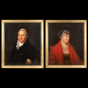 Portraits of Laura Burr Lacey, Second Cousin to Aaron Burr and David Lacey Inventory Thumbnail