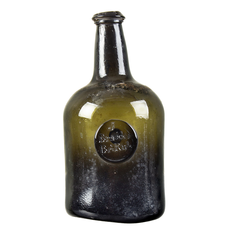 English Sealed Bottle marked J/ Braddon/Bre: Rule Inventory Thumbnail