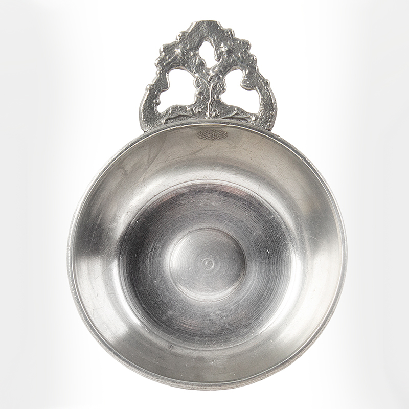 Porringer Taster, Embossed Flower, Attributed to Richard Lee Jr. Inventory Thumbnail