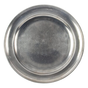 Pewter Plate by David Melville, Newport, R.I. Inventory Thumbnail