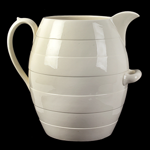 Creamware Pitcher, Likely Associated with Footbath Basin Inventory Thumbnail
