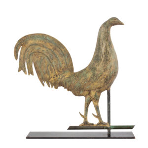 Gamecock Weathervane, Honest Original Surface, A.L. Jewell Inventory Thumbnail