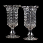 1466-74_Celery-Vases,-Pair,-Blown-Molded,-Pillar-&-Drape,-Pittsburg