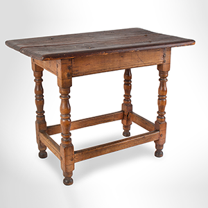 Diminutive Early William & Mary Table, Rare Small Size, New England Inventory Thumbnail