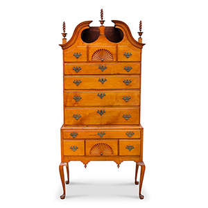 Eighteenth Century New England Queen Anne Highboy Inventory Thumbnail