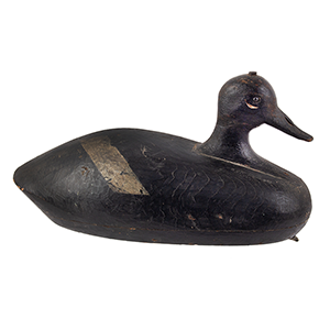 White Wing Scoter Decoy, New England, Hollow Body Inventory Thumbnail
