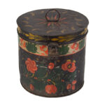 171-207_1_Tin-Cannister,-Paint-Decorated