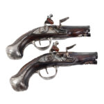 308-682_1_French-Flintlocks,-Pair,-Cannon-Muzzles