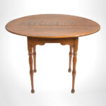 Table, Tea, Oval Top, Turned Legs_view-1_270-105