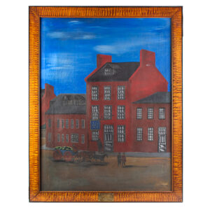 Architectural Painting – Seven Stars Tavern, Meeting Place of Odd Fellows, Second Street, Baltimore Inventory Thumbnail