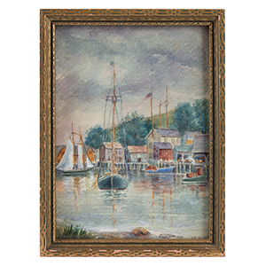 Marcia Woodbury (1865-1913) Along the Wharves at East Gloucester, Massachusetts Inventory Thumbnail