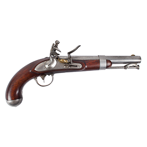 US Model 1836 Flintlock Pistol, Dated 1842, A FINE EXAMPLE Inventory Thumbnail