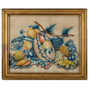 Watercolor Theorem, Tilted Bowl, Fruits and Foliage, Strong Color Inventory Thumbnail