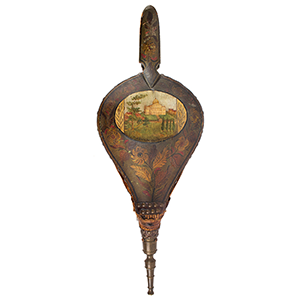 Paint Decorated Fireplace Bellows Inventory Thumbnail