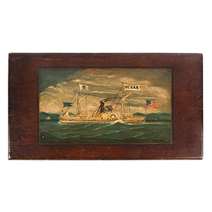 Lap Desk, the Paddle-Wheeler OCEAN Ornaments the Top Inventory Thumbnail