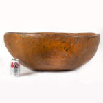 1416-6_2_Large-Burl-Bowl,-18th-Century,-Mustard-over-Brown