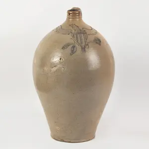 Stoneware Jug by Daniel Goodale, Hartford, Connecticut, Incised Eagle with Flag Inventory Thumbnail