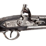 308-683_3_Under-Flintlock-Pistols,-Pair,-Silver-Mounted