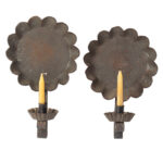 745-395_1_Sheet-Iron-Sconces,-Pair