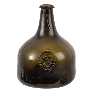 Classic English Sealed Long Neck Mallet Bottle, Sandford Arms, Very Fine Seal Inventory Thumbnail