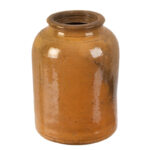 1120-115_1_Redware-Jar,-SIgned-John-Bell