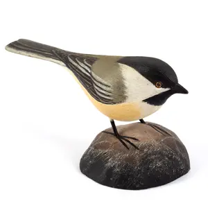 Carved Chickadee # 2317, Carved Signed Miniature, Jesse Blackstone Inventory Thumbnail