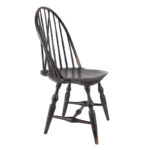 1187-49_2_Windsor-Side-Chair,-Brace-back,-Black-Over-Green,-Tracy-School