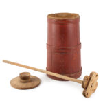 1528-2_2_Red-Painted-Butter-Churn