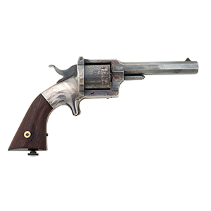 Single Action Belt Model Revolver, Finest Extant Example, 95% Silver, 85%+ Blue Inventory Thumbnail