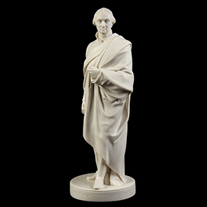 George Washington Standing Figure, Parian Statue Inventory Thumbnail