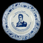 1121-144_1_Plate,-Gen-Lafayette,-Blue-Edge,-1824-1825