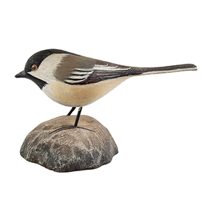 Carved Chickadee, Signed Miniature, Jesse Blackstone – # 1862 Inventory Thumbnail