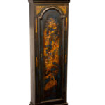 492-213_2_Tall-Clock,-Japanned-Case,-Signed