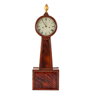 Striking Banjo Clock by Aaron Willard Jr., Boston, Massachusetts Inventory Thumbnail