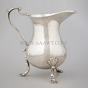 Silver Cream Pot by Abraham Dubois Inventory Thumbnail