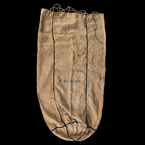 Sailor’s Purser Bag, Personal Sea Bag – Identified to: Silus Butler Inventory Thumbnail