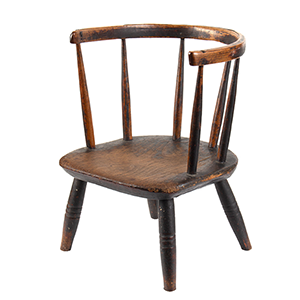 Child’s Low Back Windsor Chair, Original Surface Inventory Thumbnail