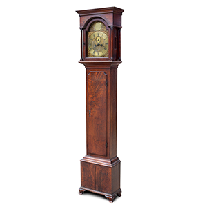 Philadelphia Tall Clock, the Dial Signed by John Wood Inventory Thumbnail